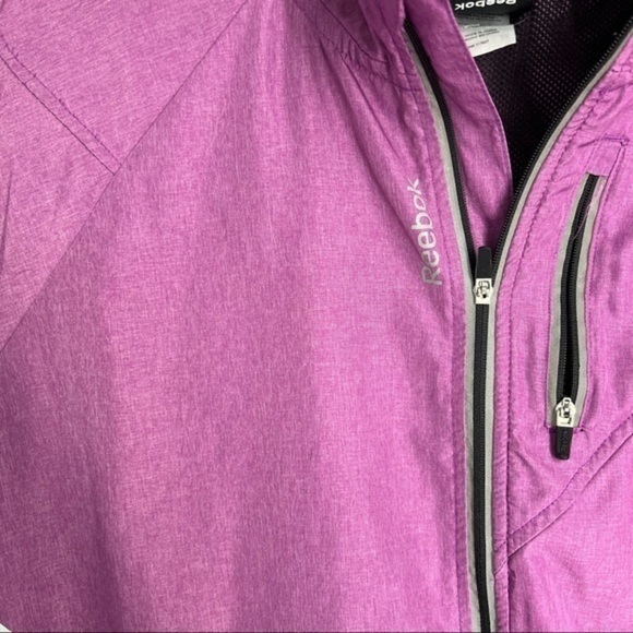 Reebok running workout windbreaker jacket - Picture 3 of 4